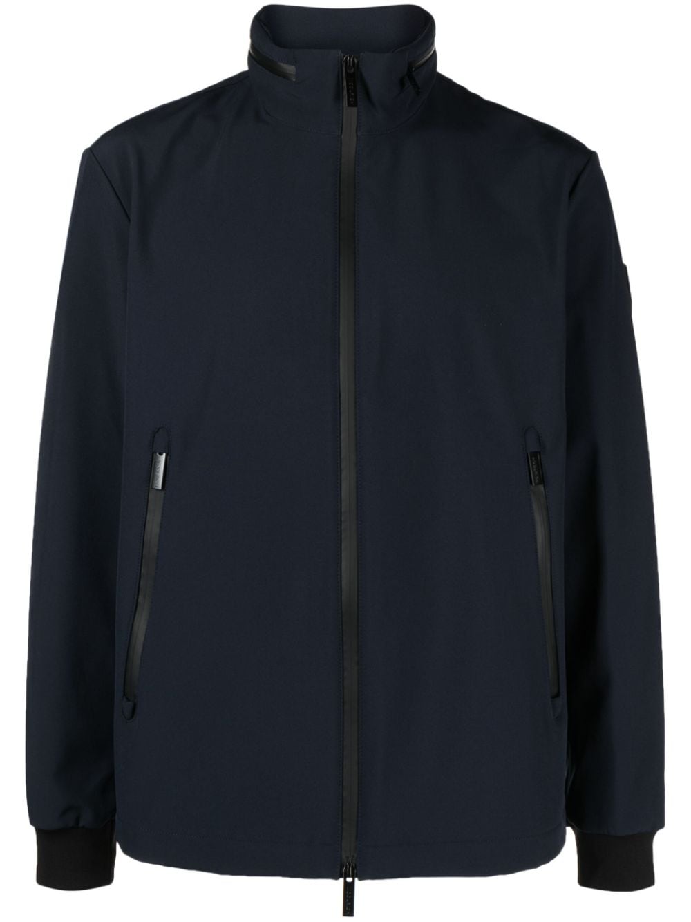 Woolrich Jack met hoge hals Blauw