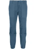 Nili Lotan cropped tapered trousers - Blue