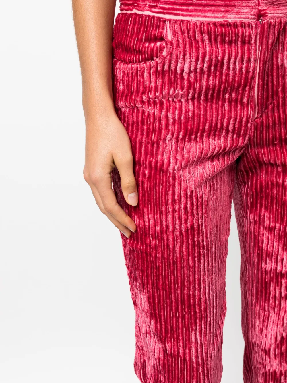 ISABEL MARANT Cropped broek Roze