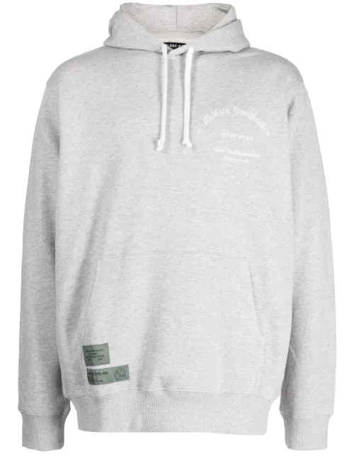 Hoodie en coton à logo brodé - izzue - Modalova