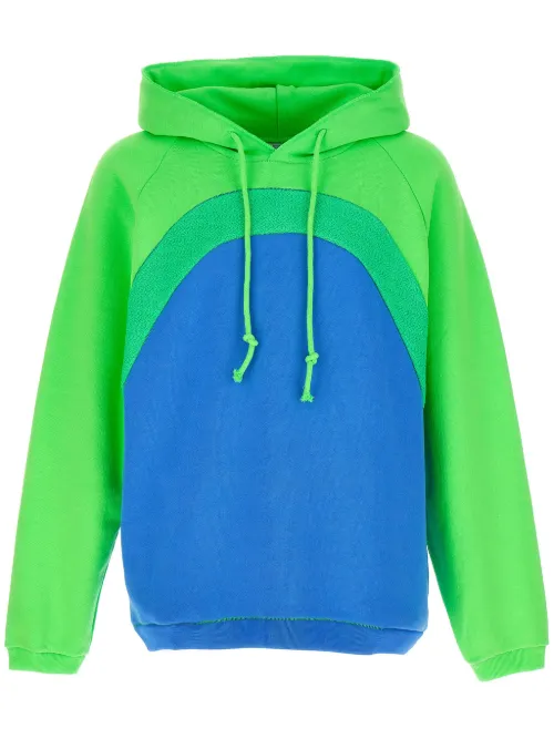 Hoodie Rainbow en coton bouclé - ERL - Modalova