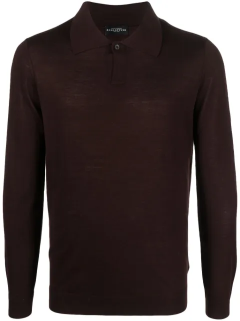 Ballantyne long-sleeve wool jumper