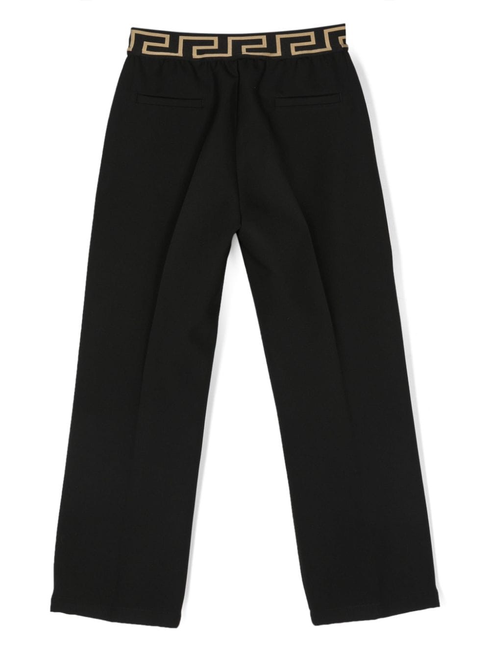 GRECA-WAISTBAND TAILORED TROUSERS