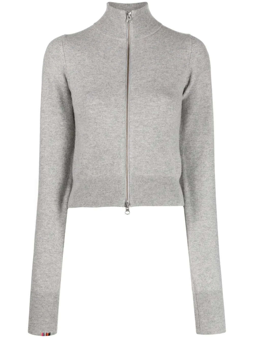 Extreme Cashmere N°302 Lemon Cashmere-blend Cardigan In Grau