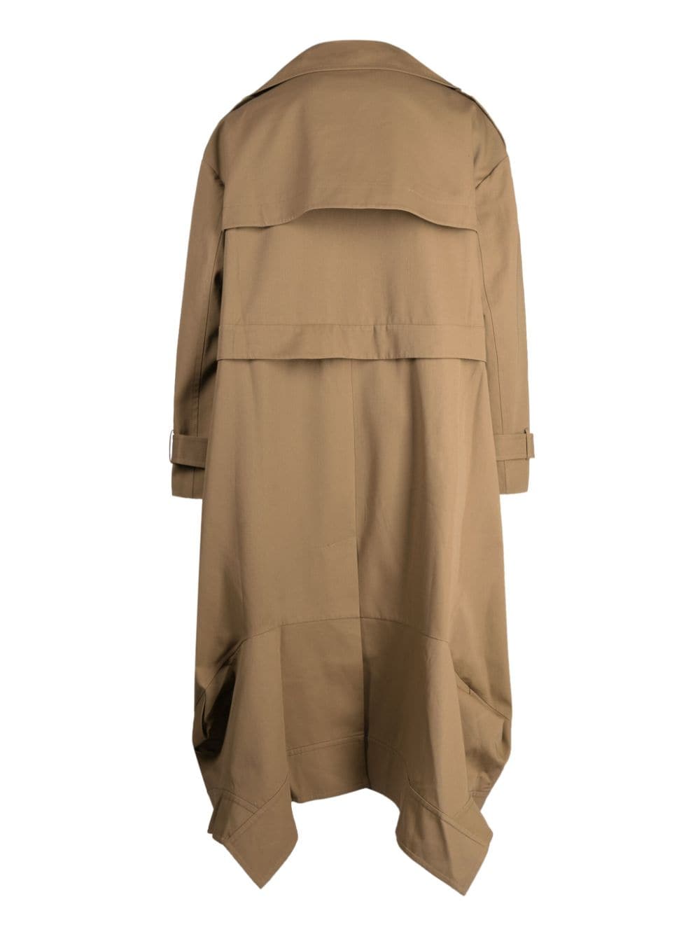 fengchenwang Feng Chen Wang Trenchcoat met dubbele rij knopen - Bruin