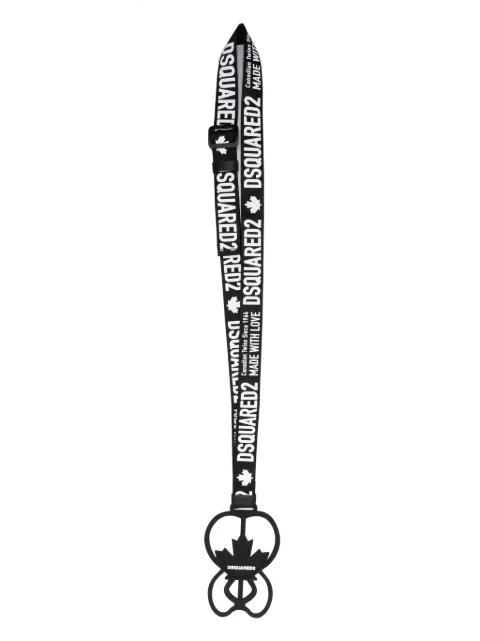 DSQUARED2 lanière à plaque logo