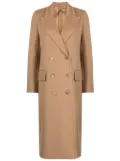 Max Mara peak-lapels double-breasted coat - Brown