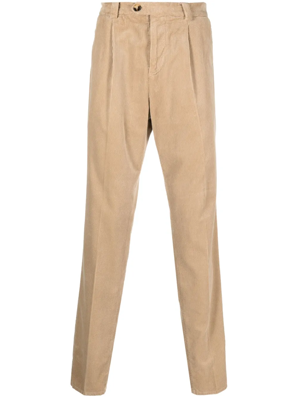 Brunello Cucinelli Ribfluwelen broek Beige