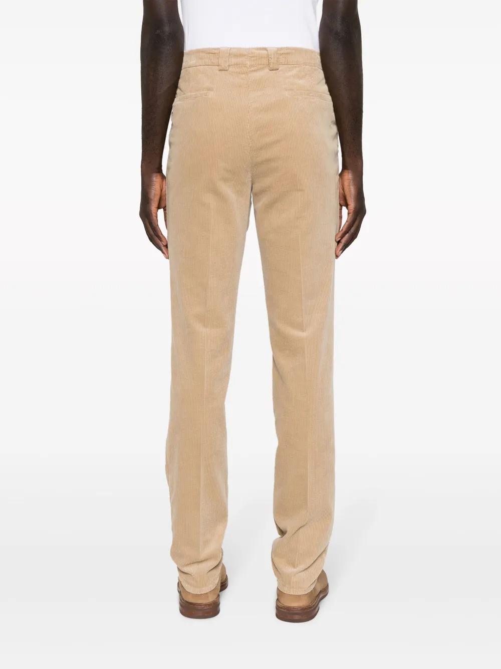 Brunello Cucinelli Ribfluwelen broek Beige