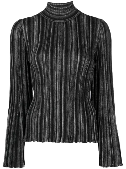 Antonino Valenti ribbed-knit roll-neck jumper 