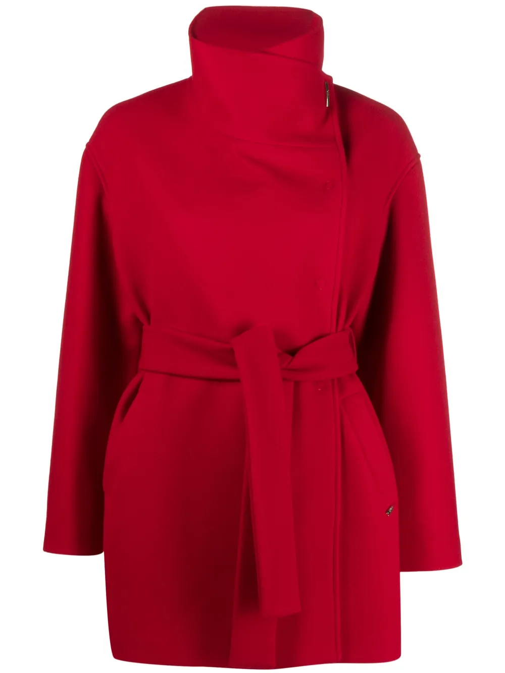 LIU JO Mantel met ceintuur Rood