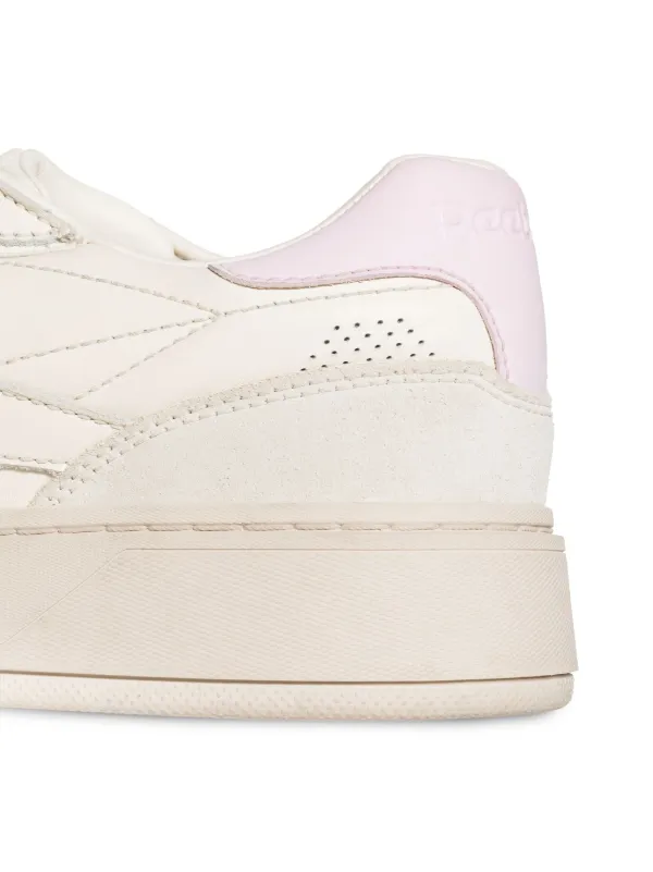 REEBOK WHITE AND PINK レザー C LTD スニーカー Reebok white and pink leather c ltd sneakers | angelominetti