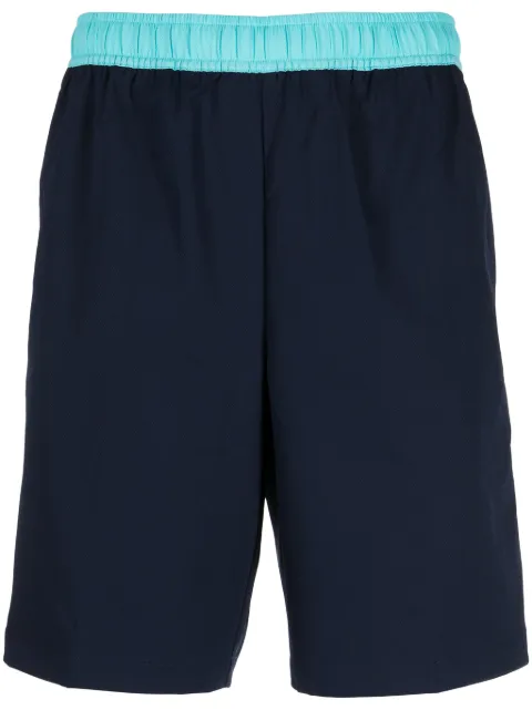Lacoste elasticated-waist track shorts