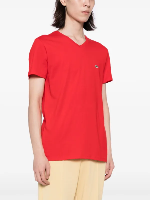 Lacoste ロゴ Tシャツ | レッド | FARFETCH JP
