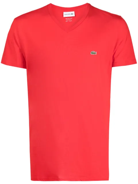 Lacoste playera con logo bordado
