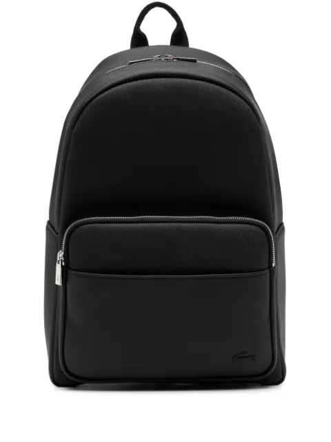 Lacoste logo-embossed piqué backpack