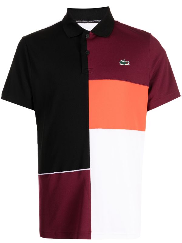 Polo lacoste color block hotsell