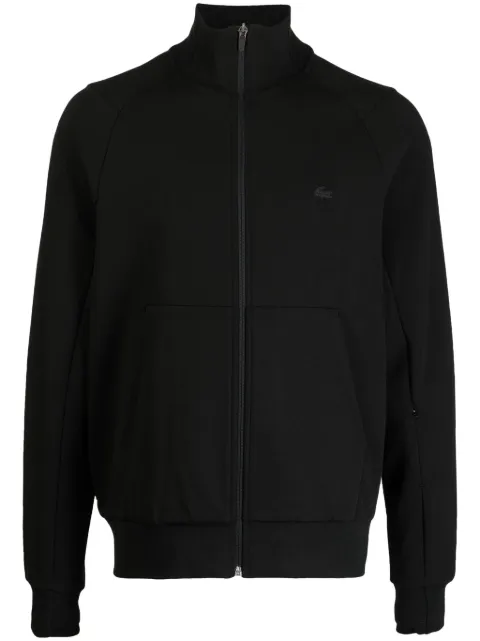 Lacoste logo-embroidered stretch-cotton jacket