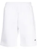 Lacoste logo-embroidered jersey shorts - White