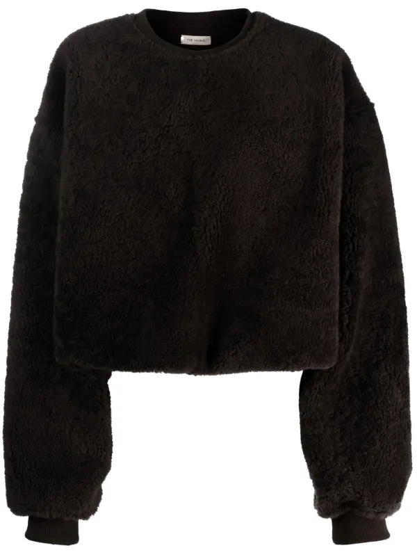 Sheepskin sweatshirt discount