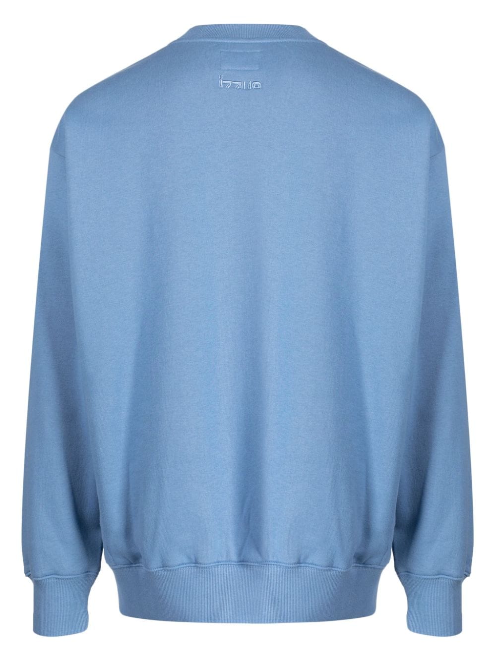 izzue Sweater met patch Blauw