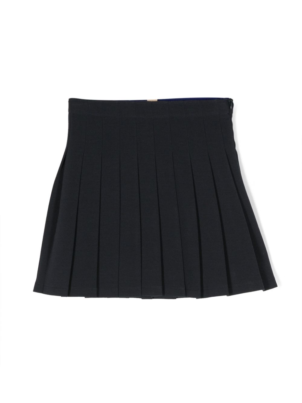 Bellerose pleated high-waist miniskirt - Blue