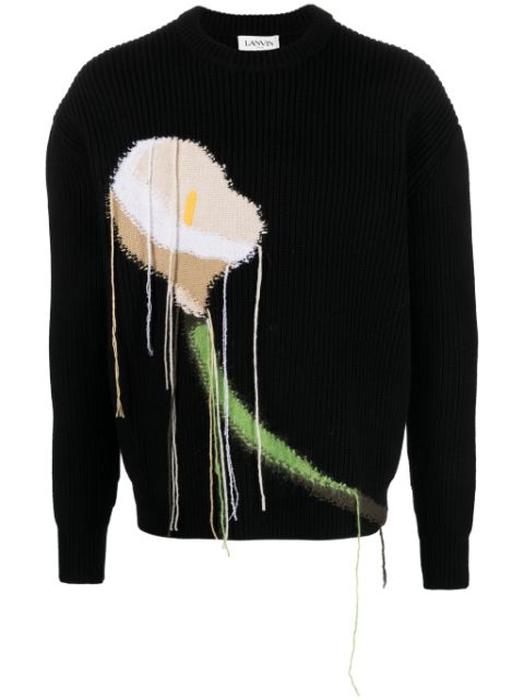 Lanvin Calla cashmere-wool jumper