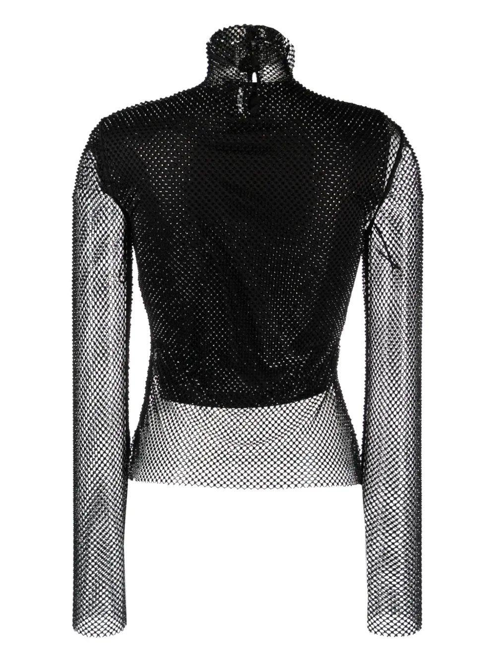 Sportmax Top verfraaid met stras Zwart