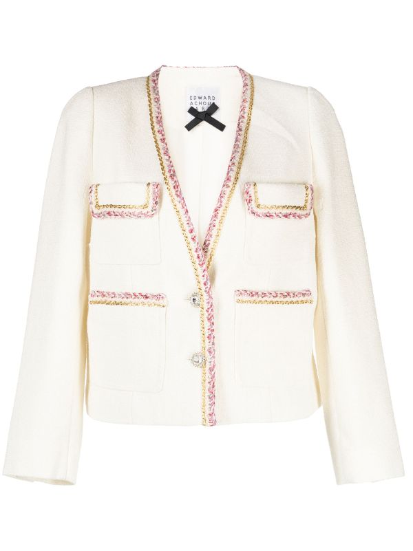 Louis Vuitton pre-owned crystal-embellished Waistcoat - Farfetch