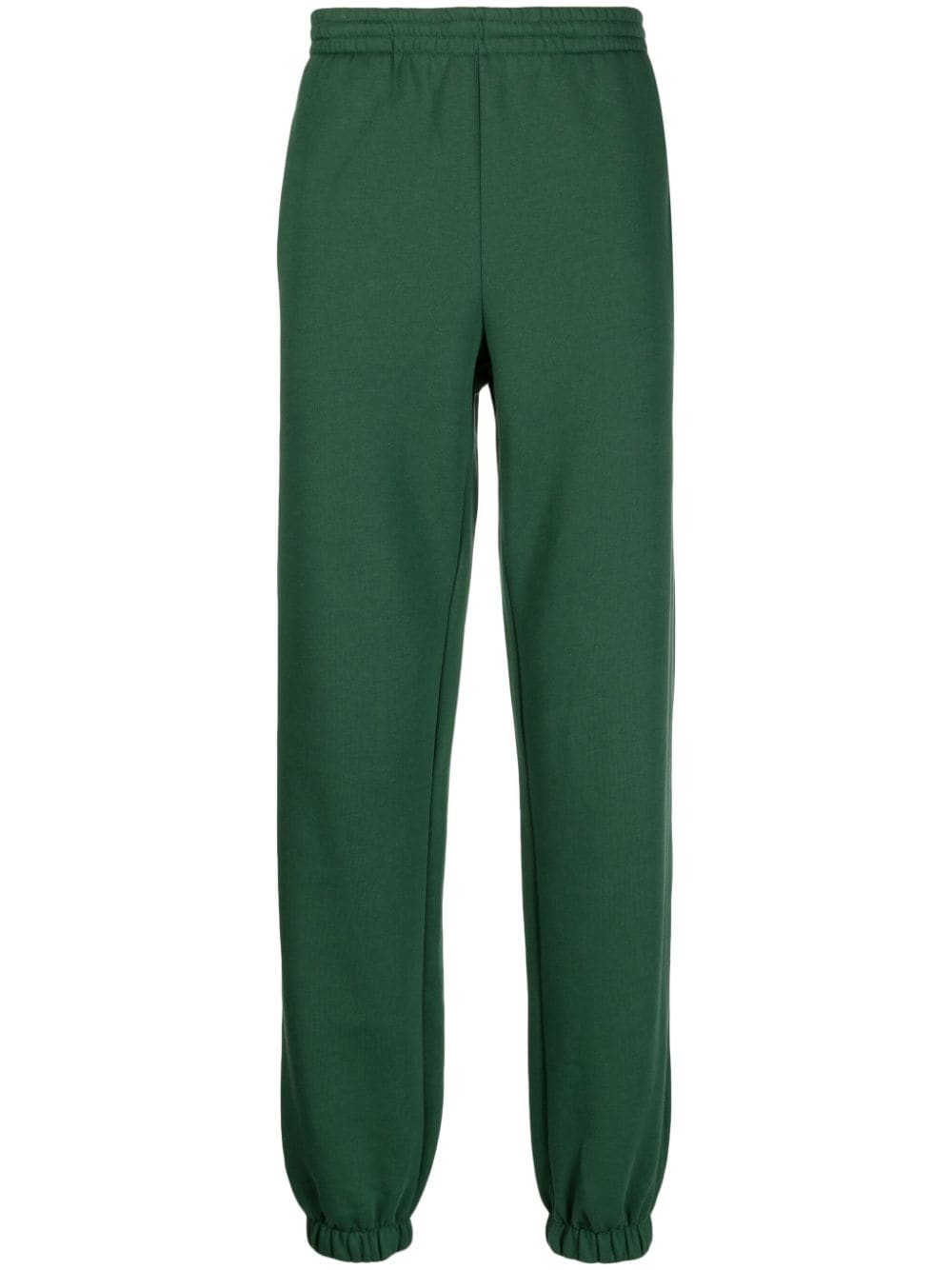 Lacoste Logo-patch Cotton-blend Track Trousers In Green