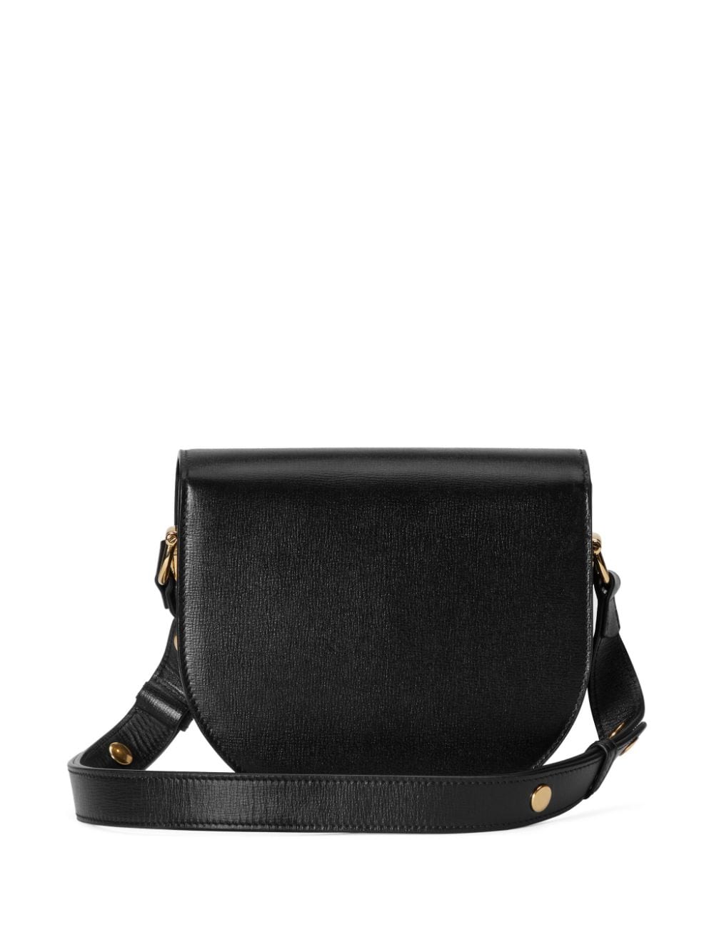 Shop Gucci Mini Horsebit 1955 Shoulder Bag In Schwarz