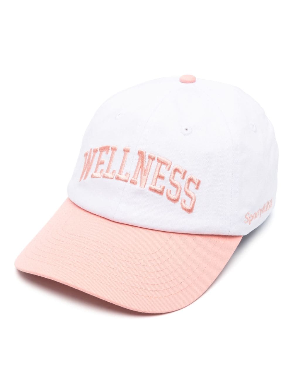 Sporty And Rich Wellness Cotton Baseball Cap In White