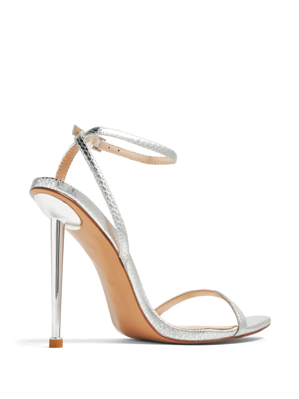 Femme La The Ford 114mm Sandals In Silber