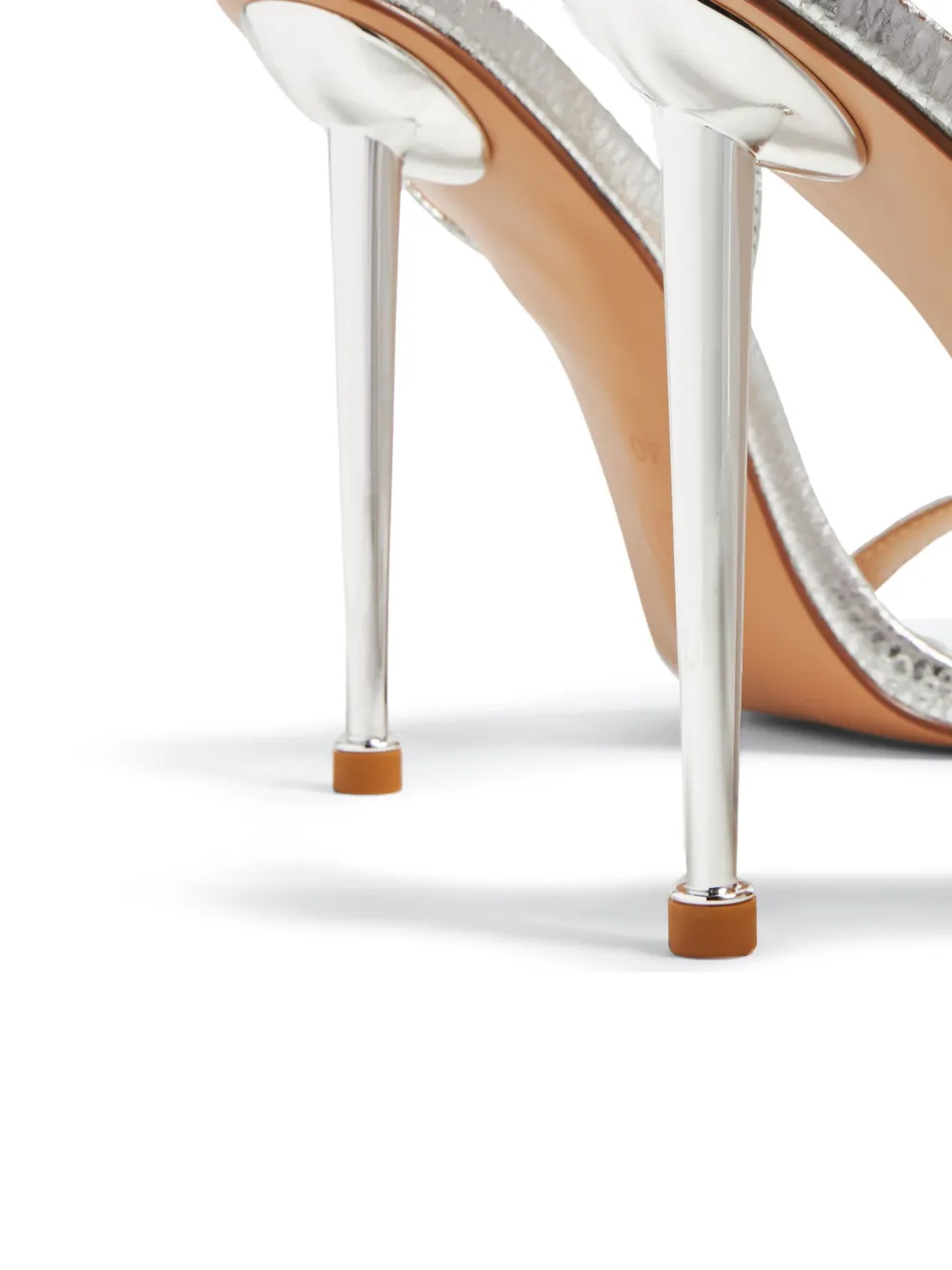 Femme La The Ford 114mm Sandals In Silber