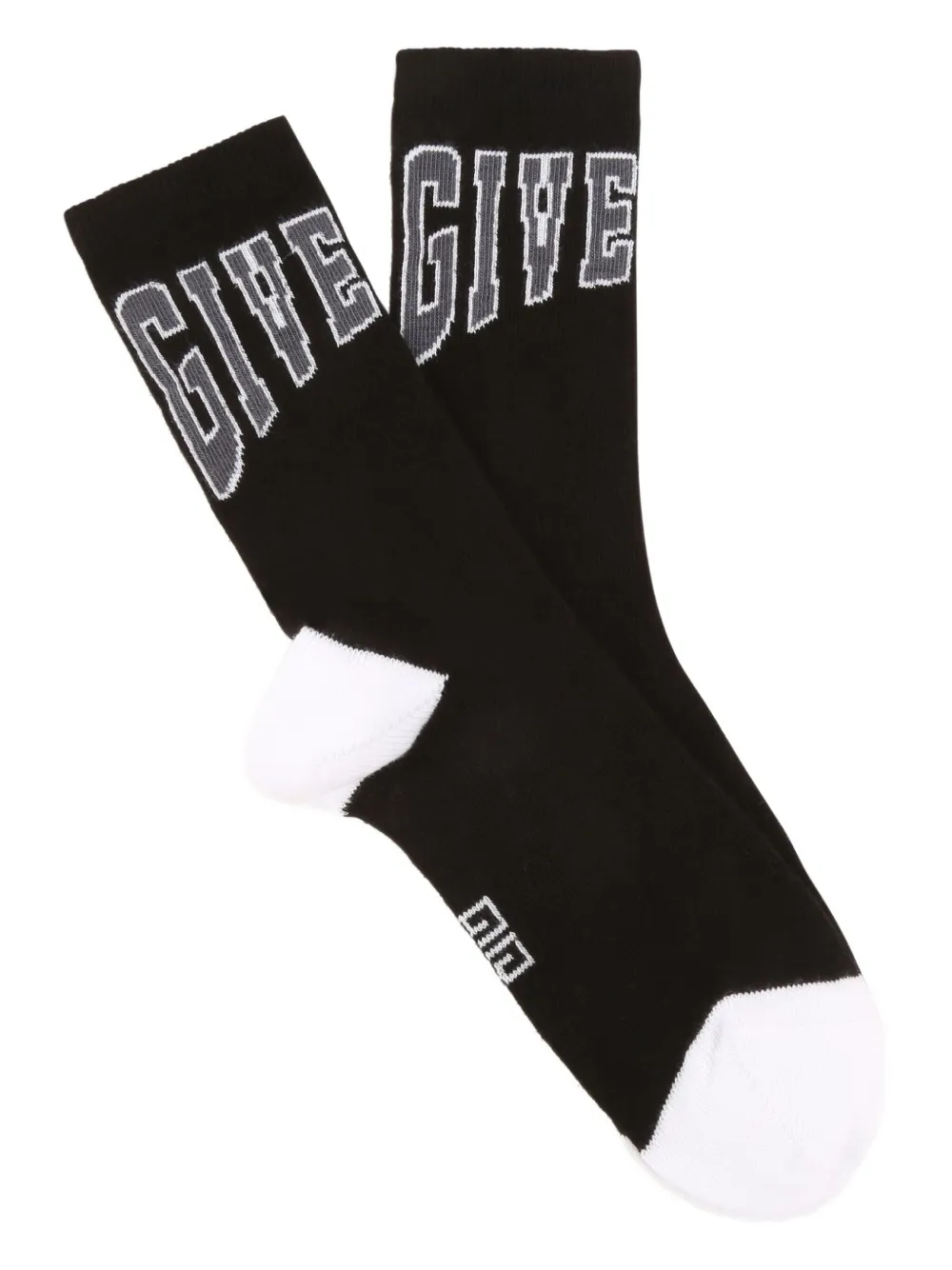 Givenchy Kids logo socks Zwart