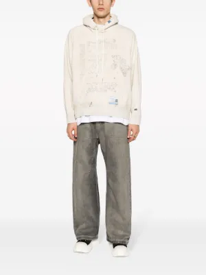 MIHARA YASUHIRO｜HOOD/ZIP-UP (I12HD501 WHITE) MIHARA YASUHIRO｜HOOD/ZIP-UP (I12HD501 WHITE) Sweatshirt