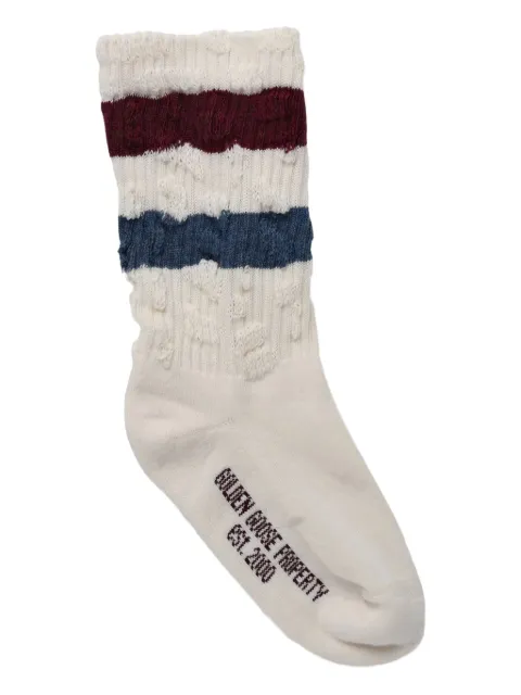 Golden Goose Kids distressed socks