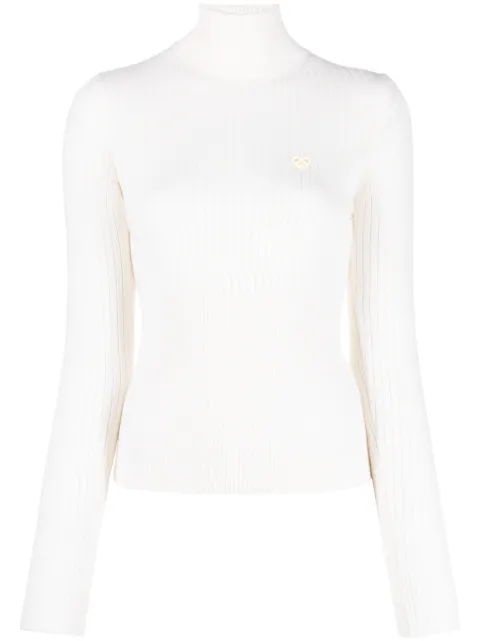 Casablanca ribbed-knit wool jumper