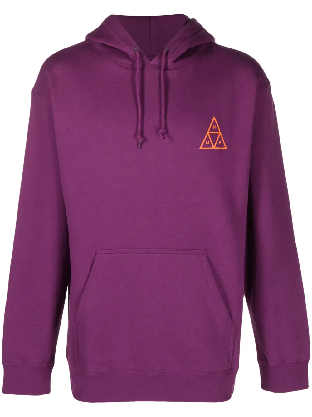 Huf logo print Drawstring Hoodie Farfetch