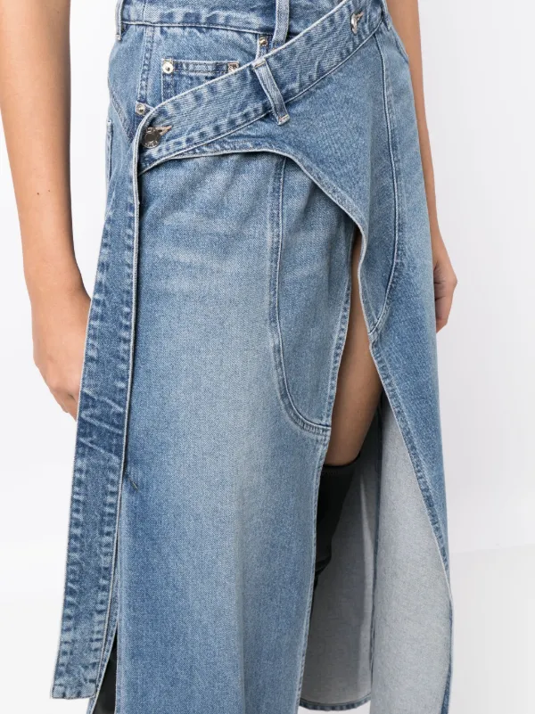 Cotton shop denim skirt