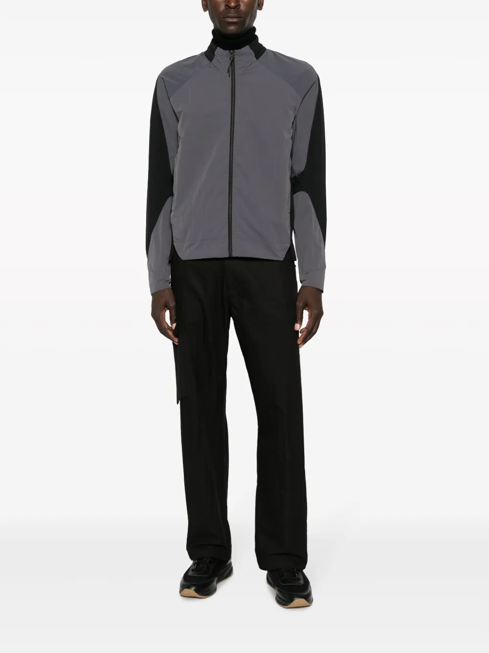J.LAL zipped high-neck panelled jacket | Lightweight Jackets | Image 2