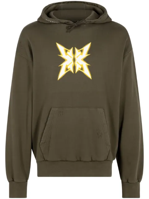 Givenchy hættetrøje med slitageeffekt