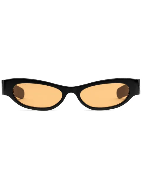 Gucci Eyewear logo-engraved cat-eye frame sunglasses 