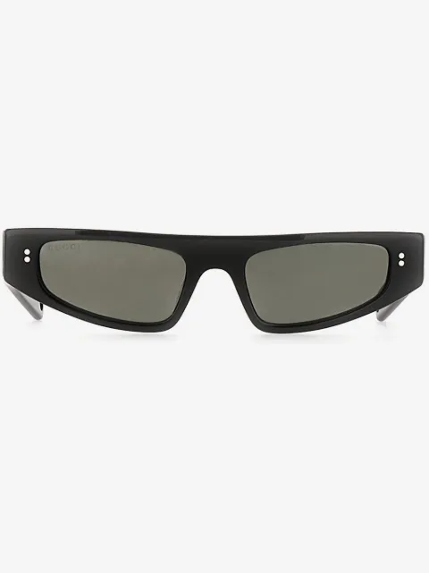 Gucci Eyewear logo-print cat-eye frame sunglasses