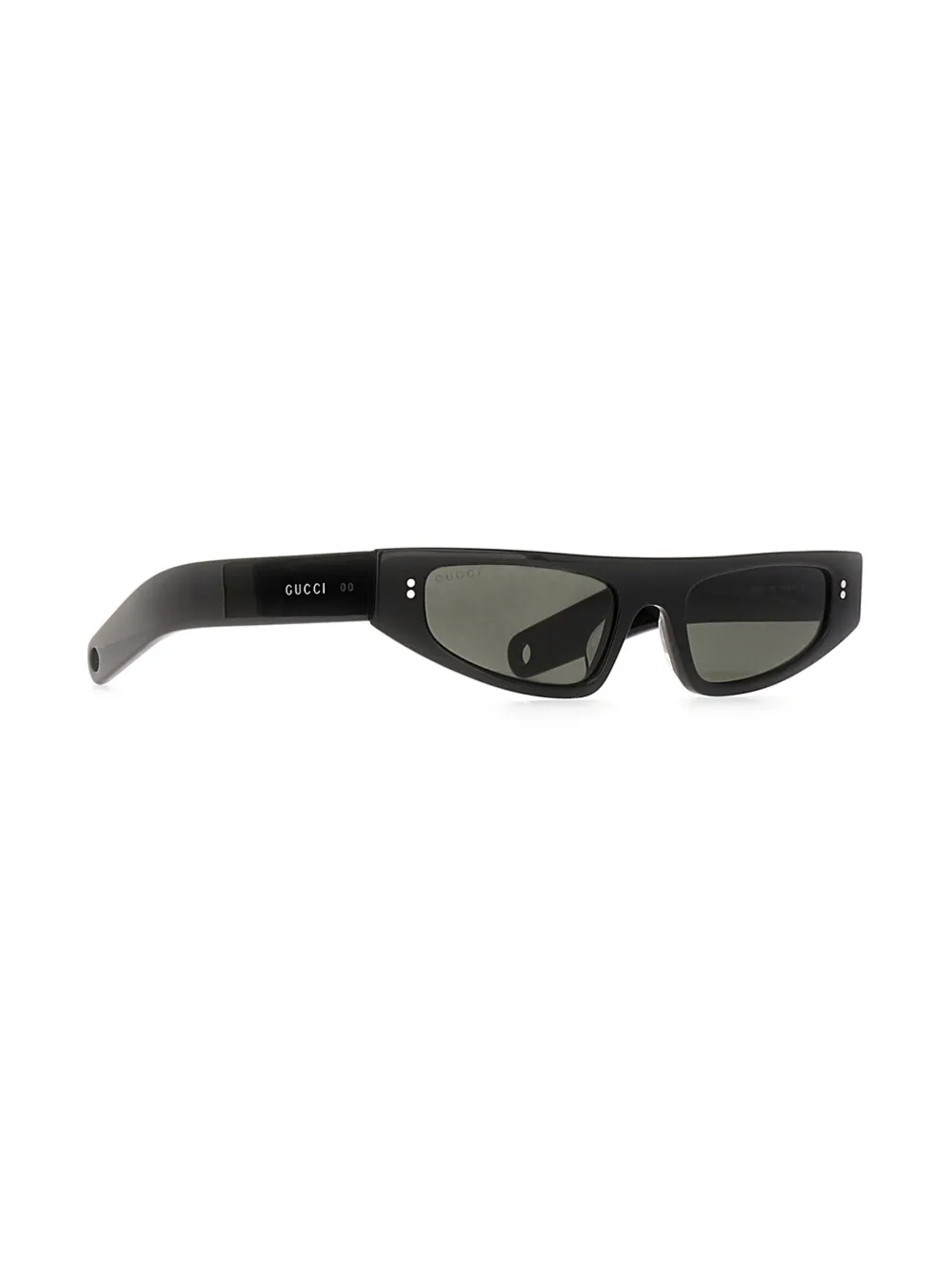 Gucci Eyewear نظارة شمس بإطار عين القطة وطبعة شعار الماركة | Image 2