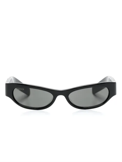 Lunettes de soleil à monture papillon - Gucci Eyewear - Modalova