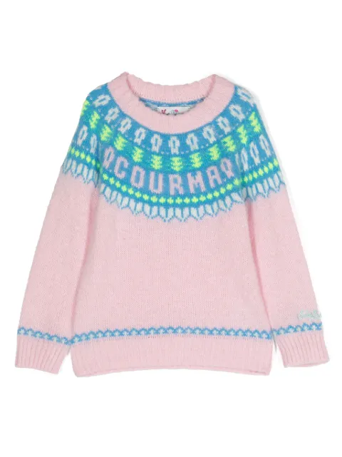 MC2 Saint Barth Kids Courma Fair Isle jumper
