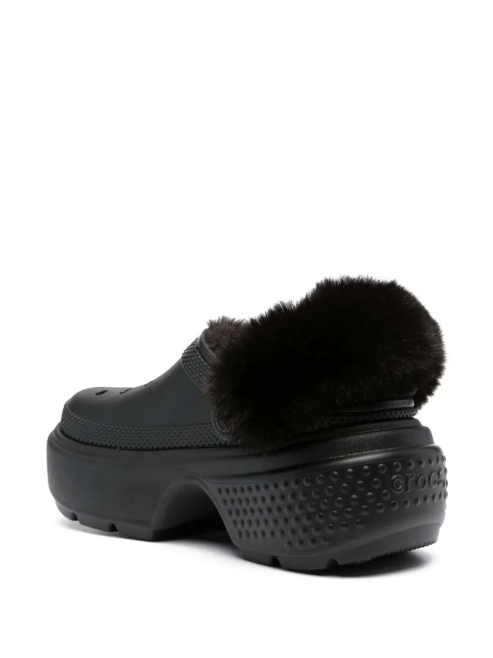 Crocs Stomp chunky klompen Zwart