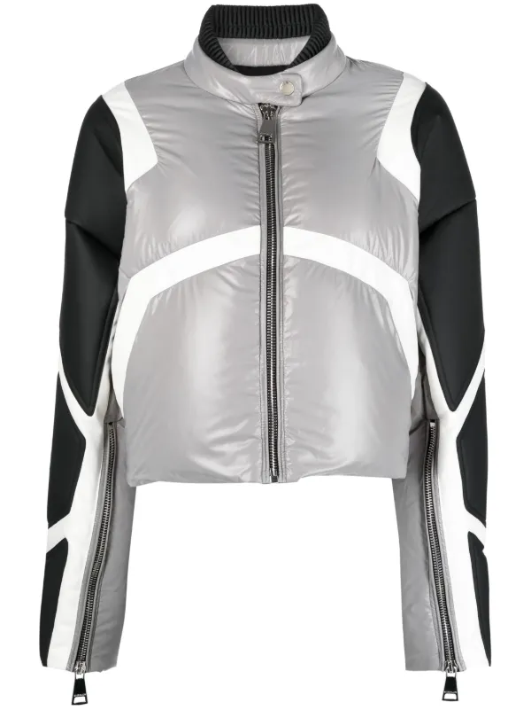 Khrisjoy Doudoune Khris Crop Biker Farfetch