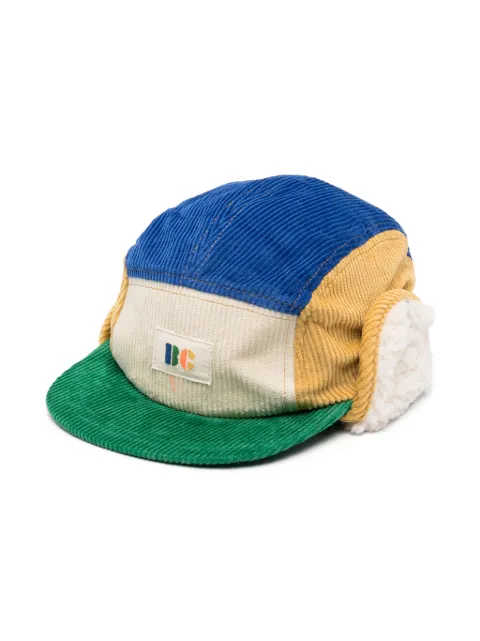 Bobo Choses faux-shearling corduroy hat